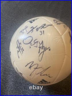 Los Angeles Galaxy Team Signed Autographed Soccer Ball Landon, Robbie Keane +