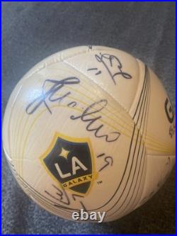 Los Angeles Galaxy Team Signed Autographed Soccer Ball Landon, Robbie Keane +