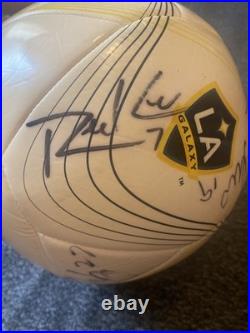 Los Angeles Galaxy Team Signed Autographed Soccer Ball Landon, Robbie Keane +