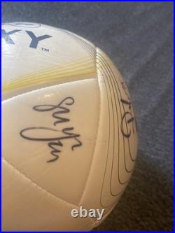 Los Angeles Galaxy Team Signed Autographed Soccer Ball Landon, Robbie Keane +