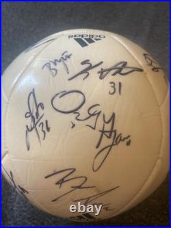 Los Angeles Galaxy Team Signed Autographed Soccer Ball Landon, Robbie Keane +