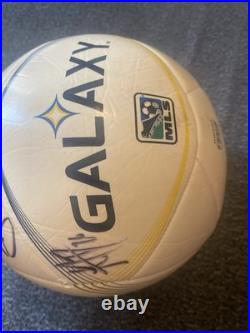 Los Angeles Galaxy Team Signed Autographed Soccer Ball Landon, Robbie Keane +