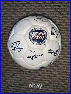 Lot of 3 Autographed New England Revolution Soccer Balls With Multiple Signature