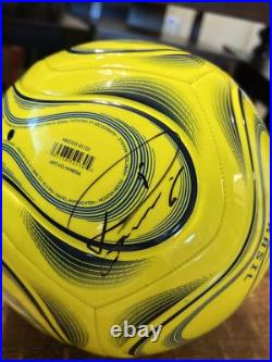 Lucas Paqueta Signed Adidas Soccer Ball JSA Coa Autographed Brazil