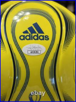 Lucas Paqueta Signed Adidas Soccer Ball JSA Coa Autographed Brazil