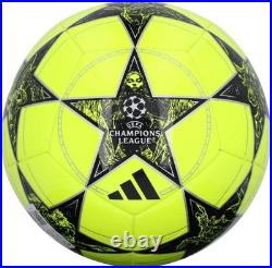 Luis Diaz Bayern Munich Signed UEFA Champions League Yellow & Black Soccer Ball