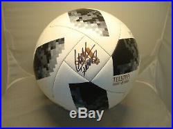 Luis Suarez Signed Adidas Soccer Ball Autographed Beckett BAS Witnessed COA 1A