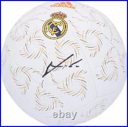 Luka Modric Real Madrid Autographed White Adidas Soccer Ball