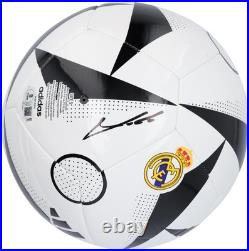 Luka Modric Real Madrid CF Autographed White Adidas Logo Soccer Ball