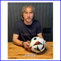 Luka Modric Signed Official Euro 2024 Football