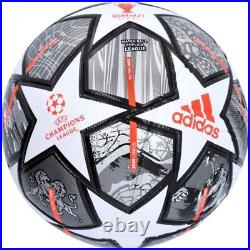 Lukas Podolski Arsenal FC Autographed 2021 UEFA Champions League Soccer Ball I