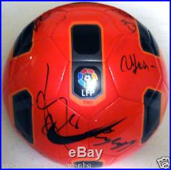 MANCHESTER UNITED MAN U 2015 TEAM SIGNED NIKE SOCCER BALL WithROONEY! PROOF+C. O. A