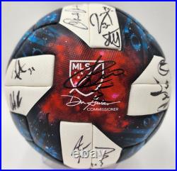 MATCH USED Multi-Signed CHICAGO FIRE FC Official MLS Adidas Soccer Ball Fanatics