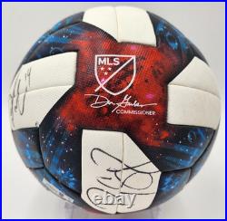 MATCH USED Multi-Signed CHICAGO FIRE FC Official MLS Adidas Soccer Ball Fanatics