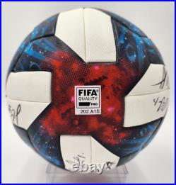 MATCH USED Multi-Signed CHICAGO FIRE FC Official MLS Adidas Soccer Ball Fanatics