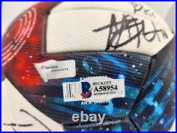 MATCH USED Multi-Signed CHICAGO FIRE FC Official MLS Adidas Soccer Ball Fanatics