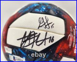 MATCH USED Multi-Signed CHICAGO FIRE FC Official MLS Adidas Soccer Ball Fanatics