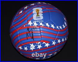 MATT FREESE Signed WORLD CUP 2026 Soccer Ball USMNT USA + Proof FIFA Goalkeeper