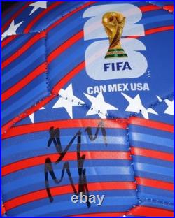MATT FREESE Signed WORLD CUP 2026 Soccer Ball USMNT USA + Proof FIFA Goalkeeper