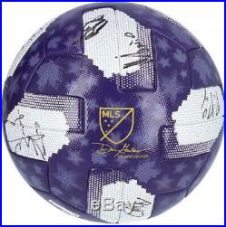 MLS All-Stars Signed Match-Used Ball vs Atletico de Madrid on 7/31/19 & 9 Sigs