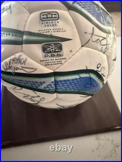 MLS Soccer Ball Signed Revolution, Metro Stars Twellman, Joesph, Reis, Auto, COA