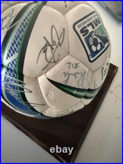 MLS Soccer Ball Signed Revolution, Metro Stars Twellman, Joesph, Reis, Auto, COA