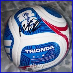 Malik Tillman Signed 2026 World Cup Soccer Ball USA With Exact Proof