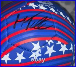 Malik Tillman Signed 2026 World Cup Soccer Ball USA With Exact Proof