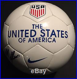 Mallory Pugh USA Olympic Team Soccer Prodigy JSA SIGNED NIKE USA BALL AUTOGRAPH