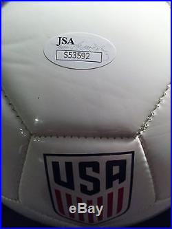 Mallory Pugh USA Olympic Team Soccer Prodigy JSA SIGNED NIKE USA BALL AUTOGRAPH