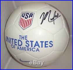 Mallory Pugh USA Womens Soccer signed Team USA Soccer Ball autographed Proof