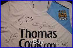 Manchester City Epl Signed 2011 Replica Soccer Jersey