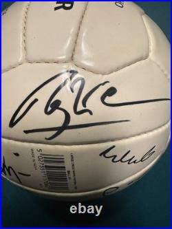 Manchester United FC 2001/2002 Squad Signed Football Ball COA