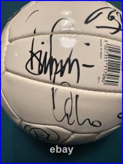 Manchester United FC 2001/2002 Squad Signed Football Ball COA