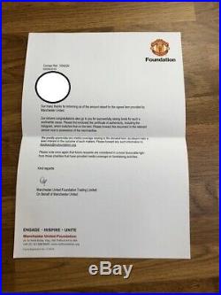 Manchester United Man Utd signed Football (With COA)