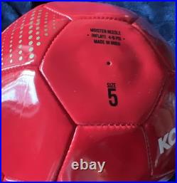 Manchester United Mufc Signed Soccer Ball Football Size 5 Diego Forlan+andy Cole