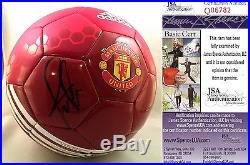 Manchester United Paul Pogba Signed Soccer Ball Futbol France Juventud JSA Authe