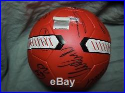 Manchester United Signed Ball 2010/2011 with COA