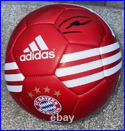 Manuel Neuer Signed Bayern Munich Soccer Ball With Exact Proof