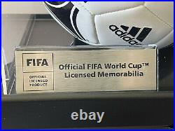 Maradona Dual Collection Legendary Signed Frame And 1986 Signed Ball Icons