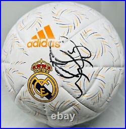 Marcelo Vieira Signed Adidas Real Madrid Ball Soccer BAS Beckett Witnessed
