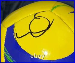 Marcelo Vieira Signed Brazil Soccer Ball With Exact Proof