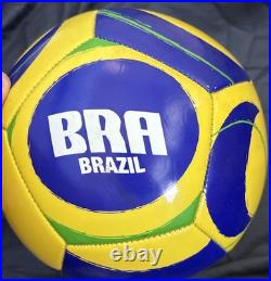 Marcelo Vieira Signed Brazil Soccer Ball With Exact Proof