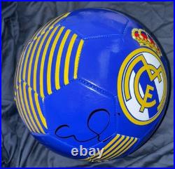 Marcelo Vieira Signed Real Madrid Soccer Ball With Proof
