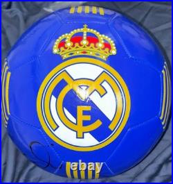 Marcelo Vieira Signed Real Madrid Soccer Ball With Proof