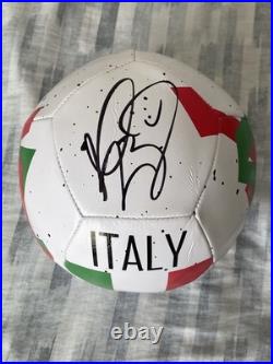 Marco Materazzi Signed Soccer Ball Italy National Team 2006 World Cup JSA COA