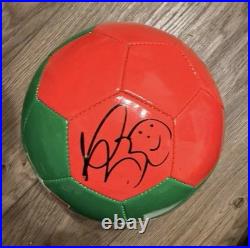 Marco Materazzi Signed Soccer Ball Italy National Team/ Inter Milan Autograph