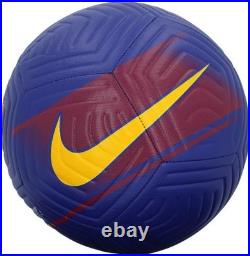 Marcus Rashford FC Barcelona Autographed Blue and Red Team Soccer Ball