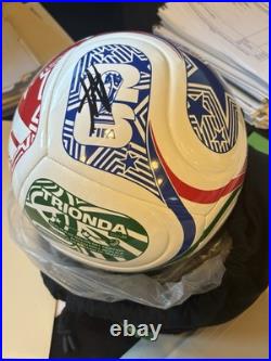 Mario Balotelli Autographed Soccer Ball with Beckett COA