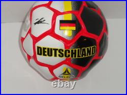 Mario Gotze Signed Germany Soccer Ball 2014 World Cup Proof Imperfect